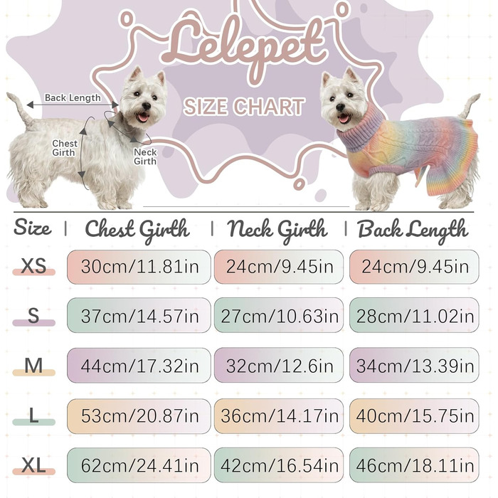 Светр для собак Lelepet Lelepet рожевий