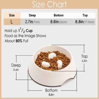 Миска для собак та котів Uperdeign, антизатримка, інтерактивна, 600 мл, рожева