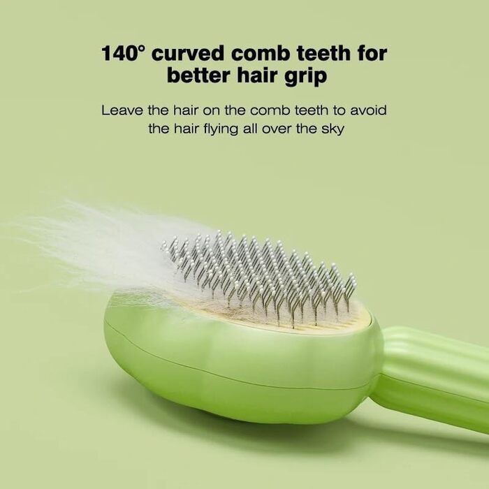 Бурштук для догляду за шерстю котів з довгим хутром, щітка для собак та котів, гребінець для котів, щітка для догляду за домашніми тваринами, для кошенят, кроликів, інструмент для видалення шерсті, масажна чистка, Knot Blue