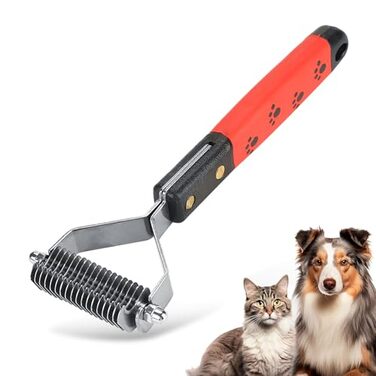 Професійна щітка для грумінгу собак та котів, видаляє підшерсток, розплутує шерсть (18 лез)