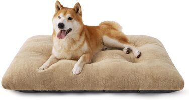 Кілт для собак BEDSURE XL - великий, з антиковзним дном, для собак великих порід, 104x69x8 см (89x58x8 см), верблюжий колір