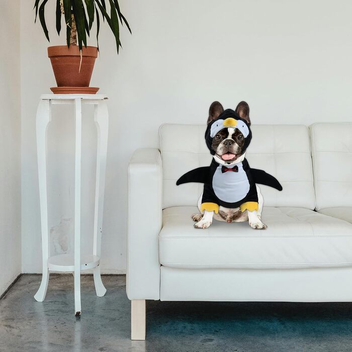 Костюм на Хелловін для собак Hotumn: Пінгуїн, милий та кумедний, для маленьких та середніх тварин (розмір M)