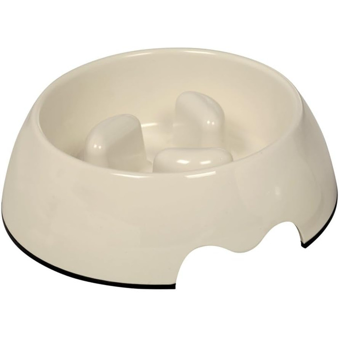Миска для тварин Nobby Anti-Schling Napf, 22 x 7.5 см, кремово-білий, 750 мл