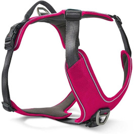 Шлея для собак WOLTERS Active Pro Comfort 70-85 см, магента/антрацит