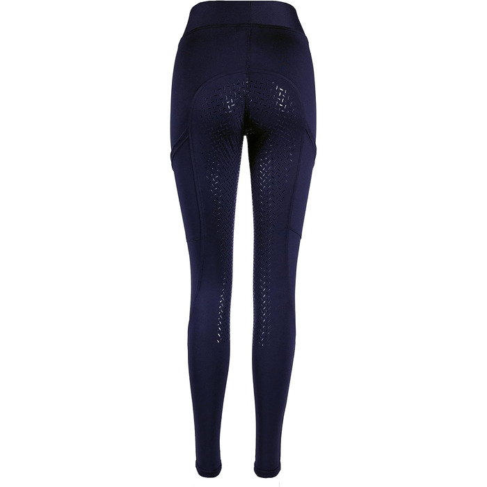 Легінси для верхової їзди PFIFF Selina з кишенею для телефону, блакитні (M)