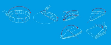 Басейн для собак Opengarden, 160 x 30 см, синій