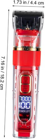 Триммер для собак та котів BESPORTBLE: бездротовий, тихий, з LED-дисплеєм та аксесуарами