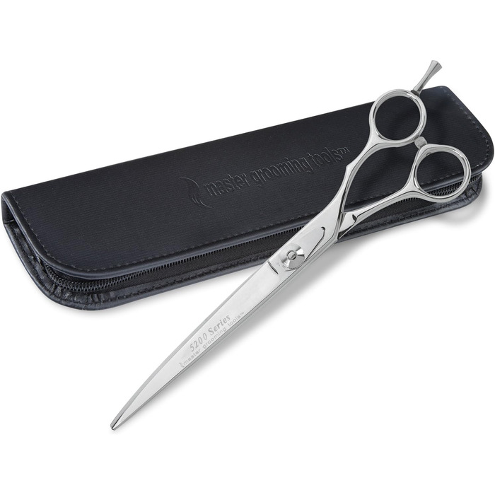 Професійна вигнута ножиця для грумінгу собак Master Grooming Tools 5200 серія – 21,5 см