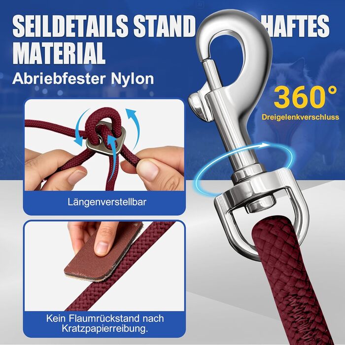 Нашийник та поводок для собак маленьких порід, регульовані, з поглинанням ривка, світловідбиваючий, м'який, дихаючий, для прогулянок, бігу, тренувань (Бордовий S), Винотний S (Окружність шиї: 28-37 см, Окружність грудей: 39-47 см)