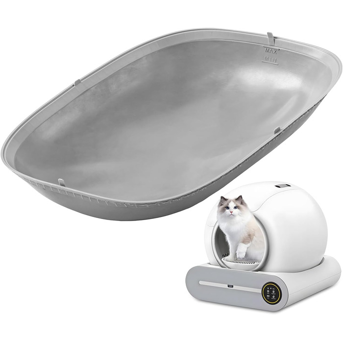 Електричний килимок для котячого туалету XQDKoon, силіконовий, вологостійкий, заміна для самоочисного дна котячого туалету