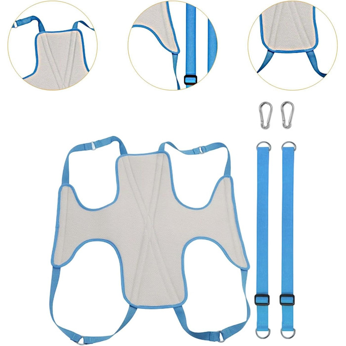 Гаммачок для грумінгу домашніх тварин LOVIVER, зручний, портативний, для маленьких собак та котів, блакитний, L