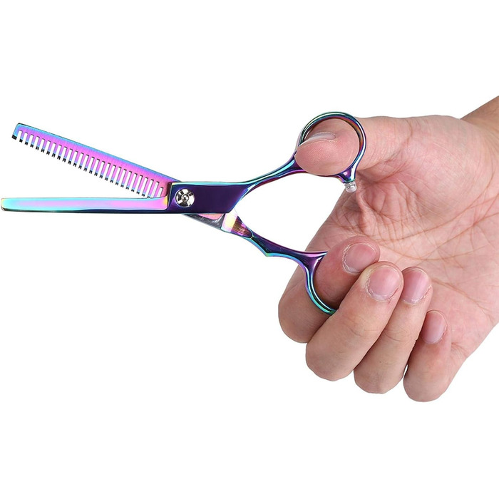 Набір професійних ножиць для грумінгу собак Restokki, нержавіюча сталь, для догляду за довгою та короткою шерстю собак, котів та інших домашніх тварин