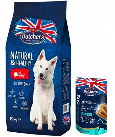 Сухий корм для собак Butcher's з яловичиною, 15 кг