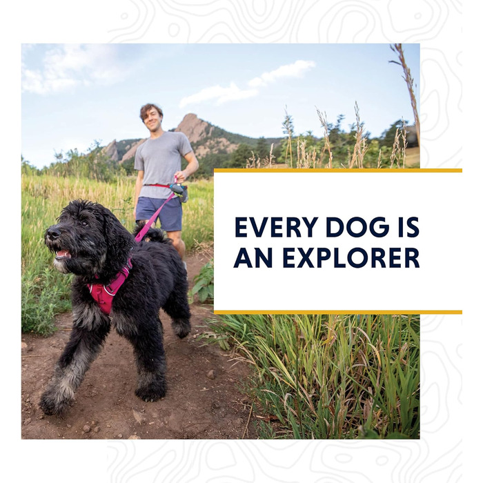 RUFFWEAR Knot-a-Long короткий повідок для собак з карабіном, 0,76 м, чорний обсидіан
