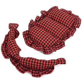 Килимок-підігрівач для дитячої коляски для собак: теплий, зручний, для подорожей, кемпінгу, червоний