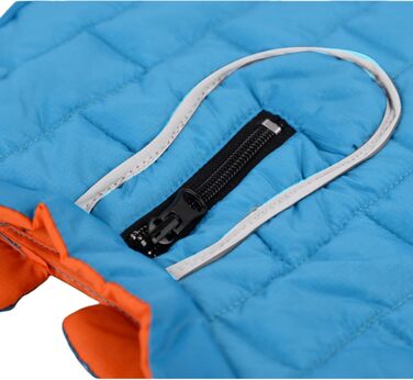 Водонепроникний зимовий одяг для собак Emmalove - тепла жилетка з флісу (червоний, M)