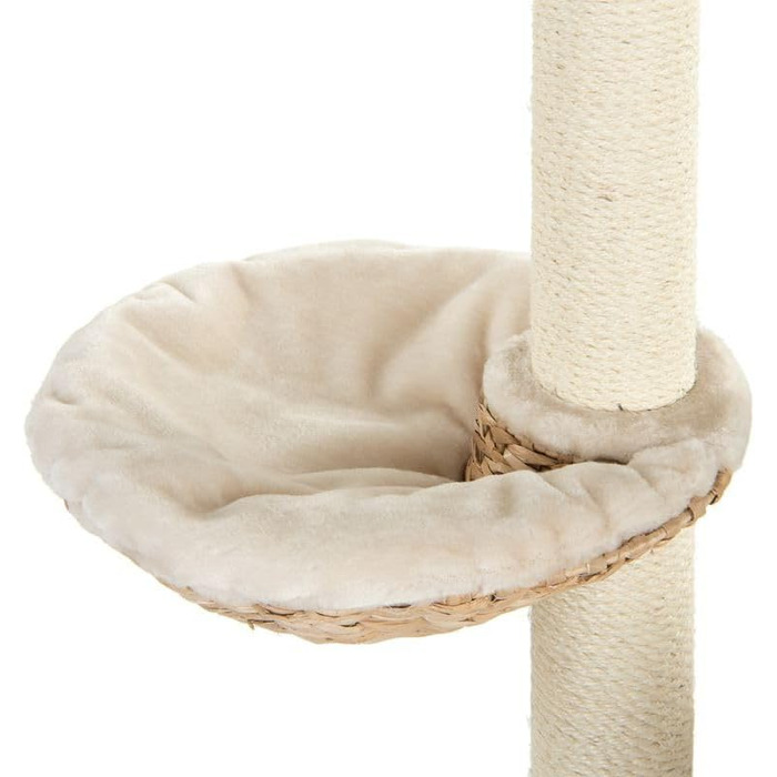 Дерево для котів ZooPlus Laguna з місцями для відпочинку з рогожу, довгі сизалеві стовпчики, висота 160 см