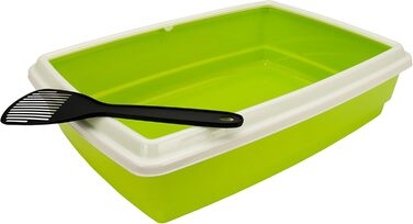 Туалет для котів Aimé Agrobiothers з бортиками та совок, 54 см