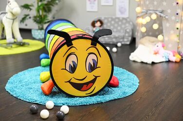 Ігровий тунель-гусениця Knorrtoys, яскравий дитячий тунель для ігор