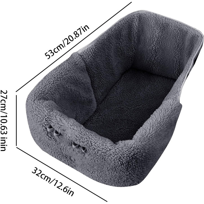 М'який килимок для візка для собак, котів та дітей | Зручний для подорожей та прогулянок | Підходить для візка, кафе, парку, авто