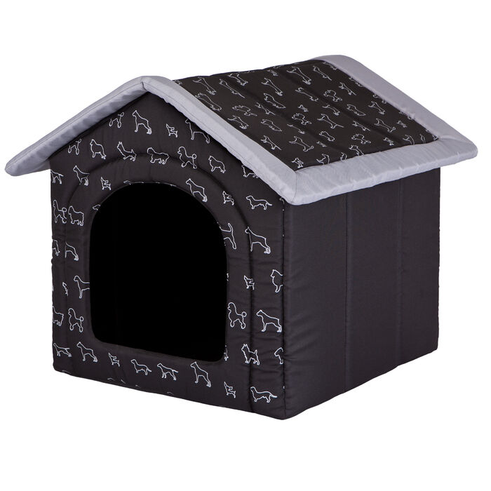 Будка для собак Doggy, зовнішні розміри: 46 см x 52 см x 53 см
