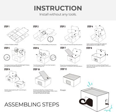 Котячий будиночок-крісло з картонної хвилястої поверхні ALL FOR PAWS Happy Go Lucky - великий, знімний, для дому