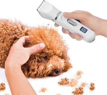 Набір машинок для стрижки собак, тример для догляду за тваринами, USB-триммер з регульованими насадками для безпечної грумінгу