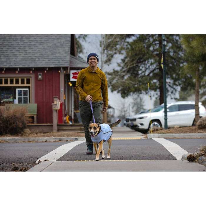 Пуловер для собак RUFFWEAR Hemp Hound, преміум-якість, з органічної бавовни, легкий та теплий, для всіх порід, розмір M (фіолетовий)