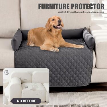 М'яке ліжко для собак - захист дивану, пухке подушкове покриття для великих, середніх та маленьких собак, плюшевий килимок для собак 75*75 см