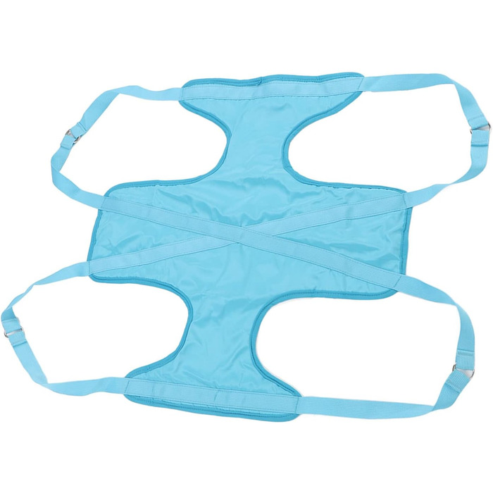 Набір гамаків для домашніх тварин DGLDCSHUAI, дихаючі, запобігають натиранню, регульовані ремені, шлейка для собак маленьких порід (L), блакитний