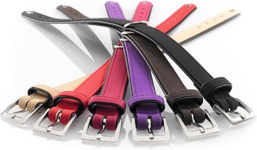 Нашийник для собак HUNTER SOFTIE, штучна шкіра, бархатиста, легкий у догляді, розмір L, 60 см (M-L), фіолетовий