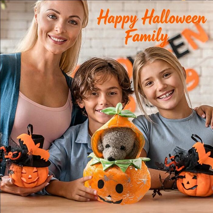 Костюм на Halloween для собак та котів: гарний костюм з гарбузом для маленьких, середніх та великих тварин, м'яке дихаюче матеріалу (XL, помаранчевий)