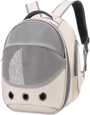 Транспортна сумка для собак Tyinerc | Сумка з регульованими ремінцями – для подорожей, прогулянок в авто, цуценят, кошенят на вулиці, сіра