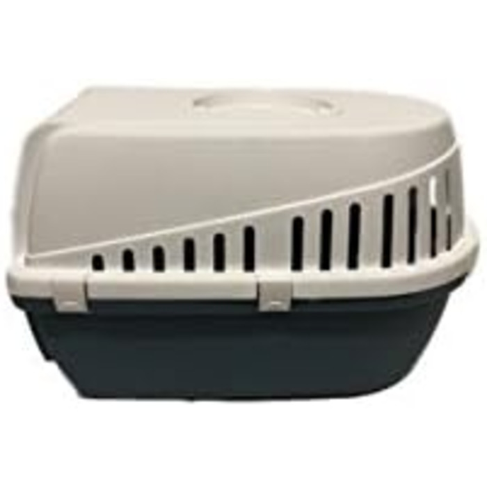 Транспортна переноска Savic Trotterbox 1, блакитно-біла, 48 x 33 x 31 см