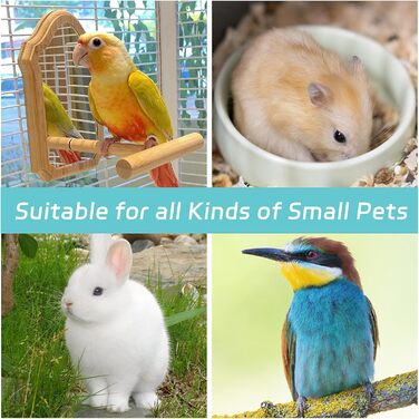 Годівниця та миска для гризунів та птахів Vogelkäfig-Futterstation, 2 шт.