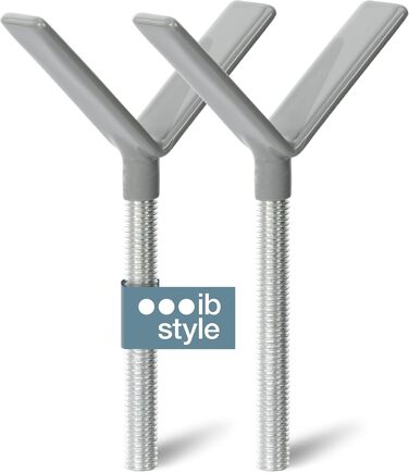 Захист для сходів для дітей IB Style Berrin, 58-185 см, білий, без свердління, з Y-адаптером (2 шт.)