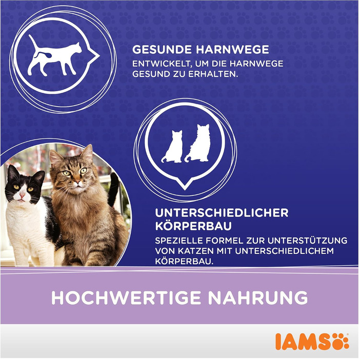 Сухий корм для котів IAMS Multi-Cat для домівок з кількома коштами, 15 кг