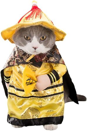 Одяг для собак та котів: костюми, куртки, сорочки, ансамблі для святкування Halloween та Різдва (L, Kaiser)