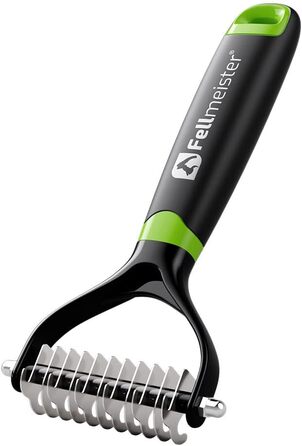 Щітка для підшерстка собак та котів (середня та довга шерсть) | Щітка від ковтунів та спутанного хутра | Інструмент для грумінгу (7 см)