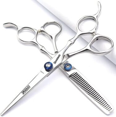 Набір професійних ножиць для стрижки волосся Sharonds 440C (6 дюймів, 3 шт. + 6 дюймів, 2 шт.)