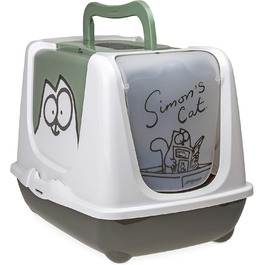 Туалет для котів Simon's Cat, пластиковий, 50×37×39 см