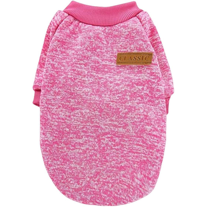 Теплий зимовий одяг для собак: куртка для чихуахуа та мопсів, червоний колір, розмір XL