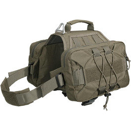 Сервісний рюкзак для собак, регульований Molle, сідельна сумка, жилет-амуніція для середніх і великих порід, COB-L