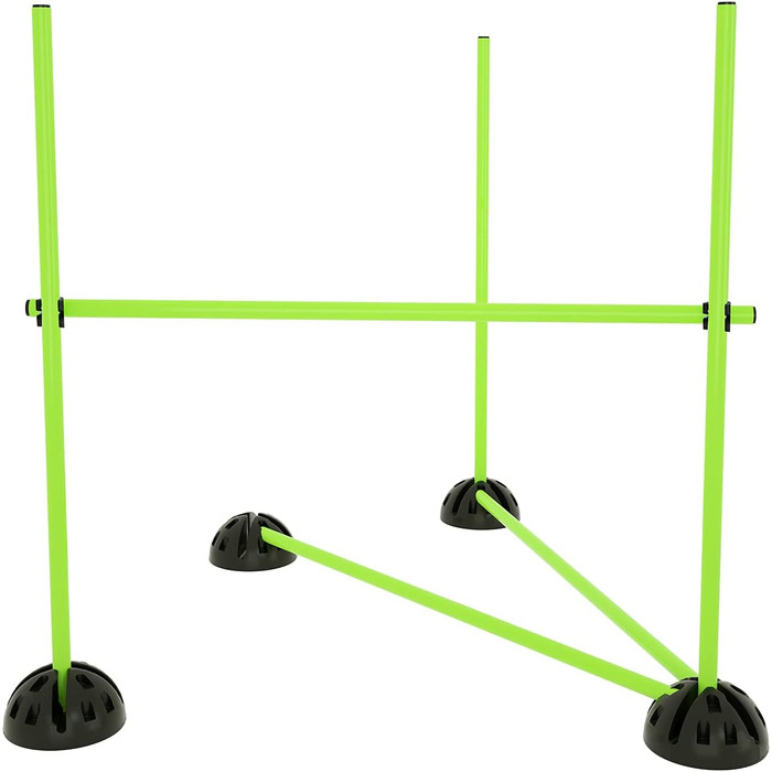 Набір стрибкових стіжок LZQ для розвитку спритності та координації. Ідеально для спортивних клубів та шкіл. Зелений колір