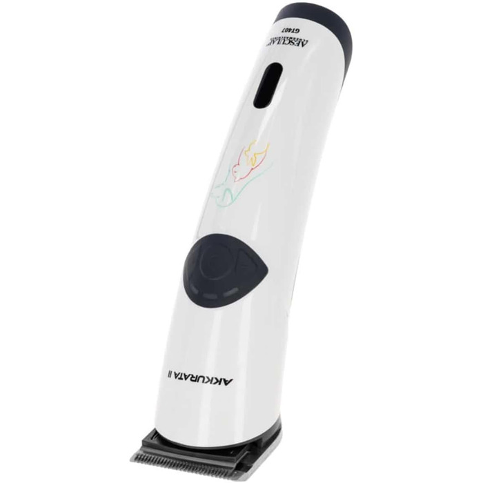 Машинка для стрижки собак Rotschopf24 Aesculap Akkurata 2 GT407. Безшумна, легка, акумулятор/мережа, 3 швидкості, титановий ніж, сумка Rotschopf24. Зроблено в Німеччині