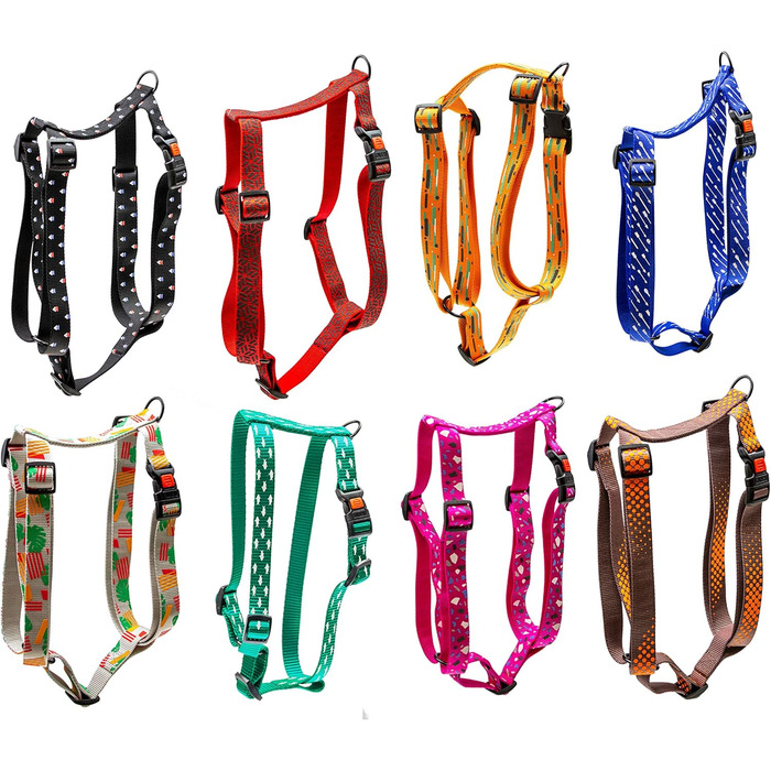 Нашийник Karlie Art Sportiv Plus для собак, розмір L (90-120 см), ширина 25 мм, XL (15 мм), сірий з точками