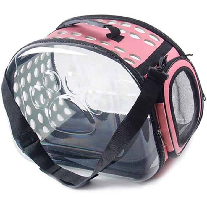 Транспортна сумка для котів POPETPOP - переноска для домашніх тварин, рожева