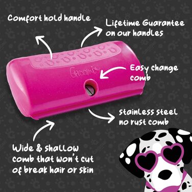 Інструмент Groomi (Рожевий)