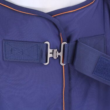 Терапевтичний ковдру Bucas Therapiedecke 145 Navy/Orange
