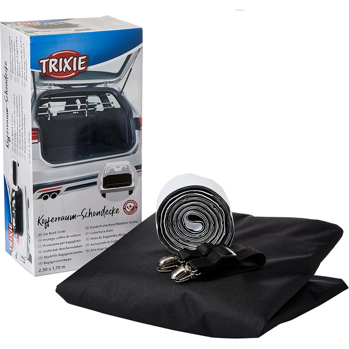 Захисний килимок у багажник Trixie, 2.30 x 1.70 м, чорний